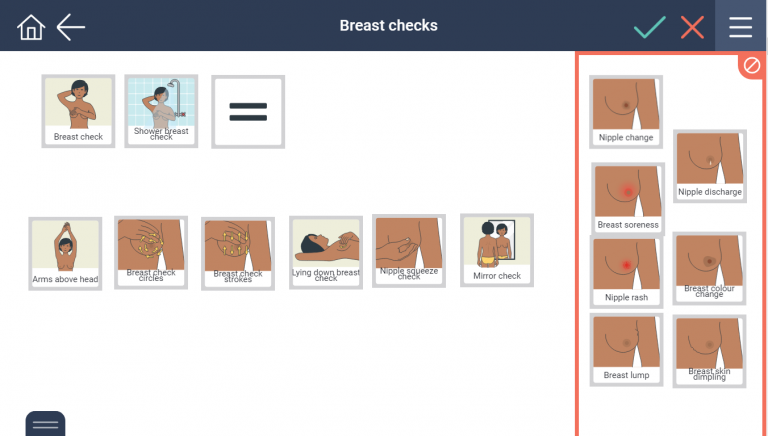 How to perform a breast check