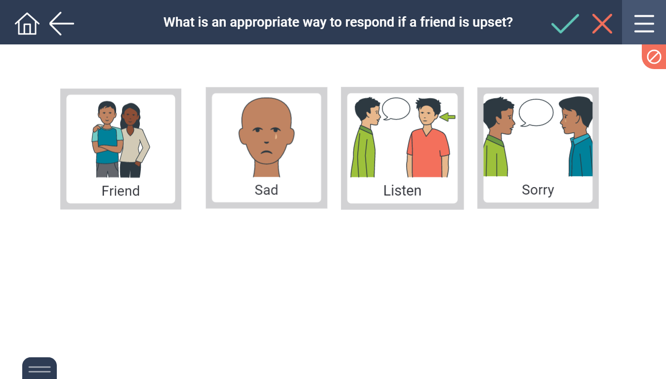 Ways of responding to the emotions of others | SECCA