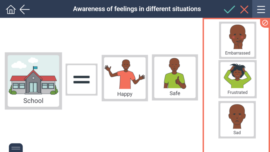 Awareness of feelings in different situations (Kriol) | SECCA