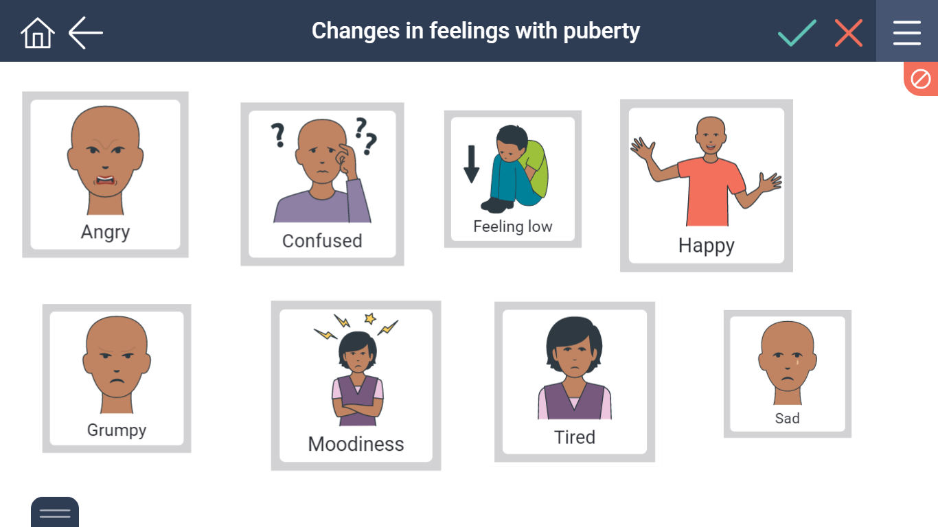 Changes in feelings with puberty | SECCA