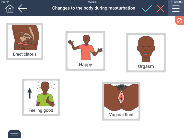 changes in female body during masturbation