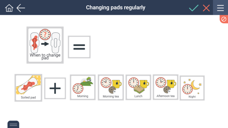 when to change a soiled pad