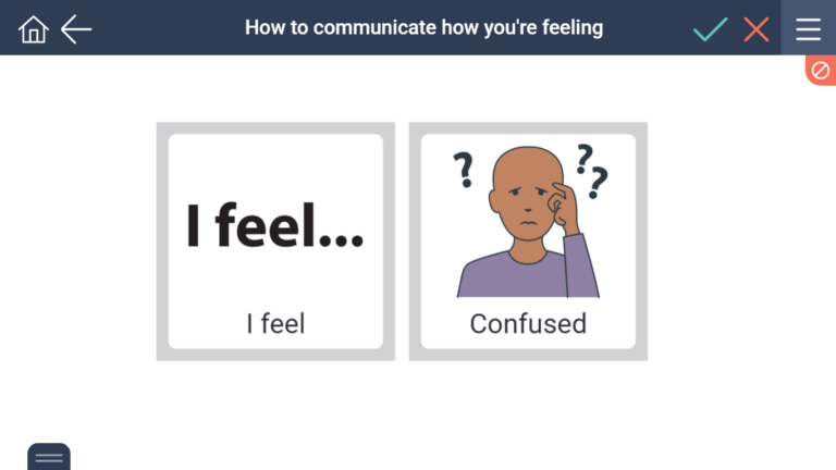 Using I feel statements