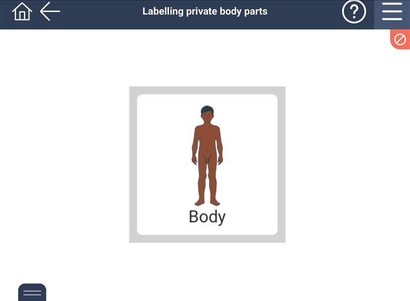 Labelling private body parts (Kimberley Kriol) | SECCA